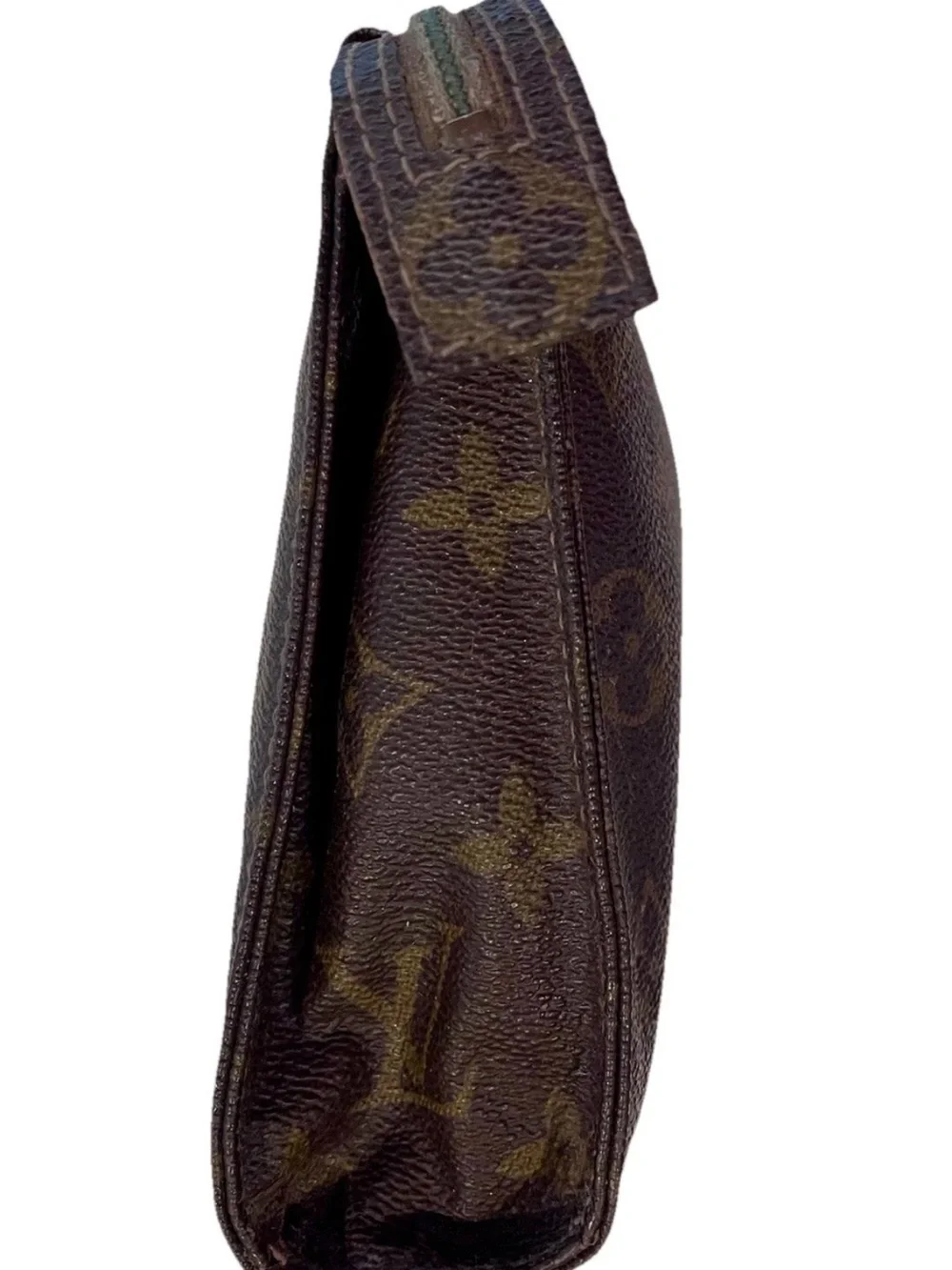 Vintage LOUIS VUITTON Monogram Poche Toilette Makeup Case Highly Collectible